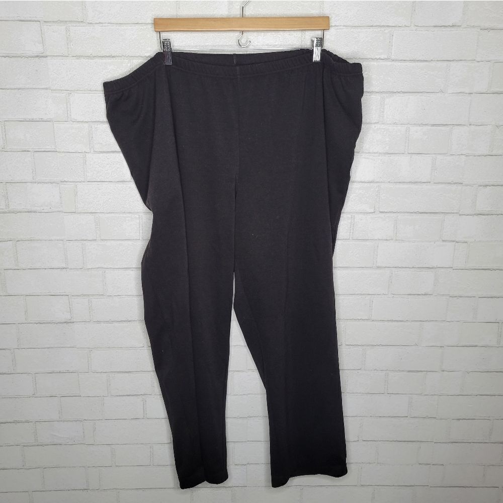 Maggie Barnes Black Elastic Waist Trousers